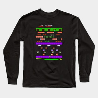 Mod.2 Arcade Frogger Video Game Long Sleeve T-Shirt